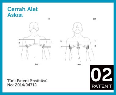 Cerrahi alet askısı